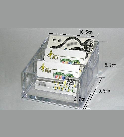 YJ 壓克力名片座 | 名片架 (三格)